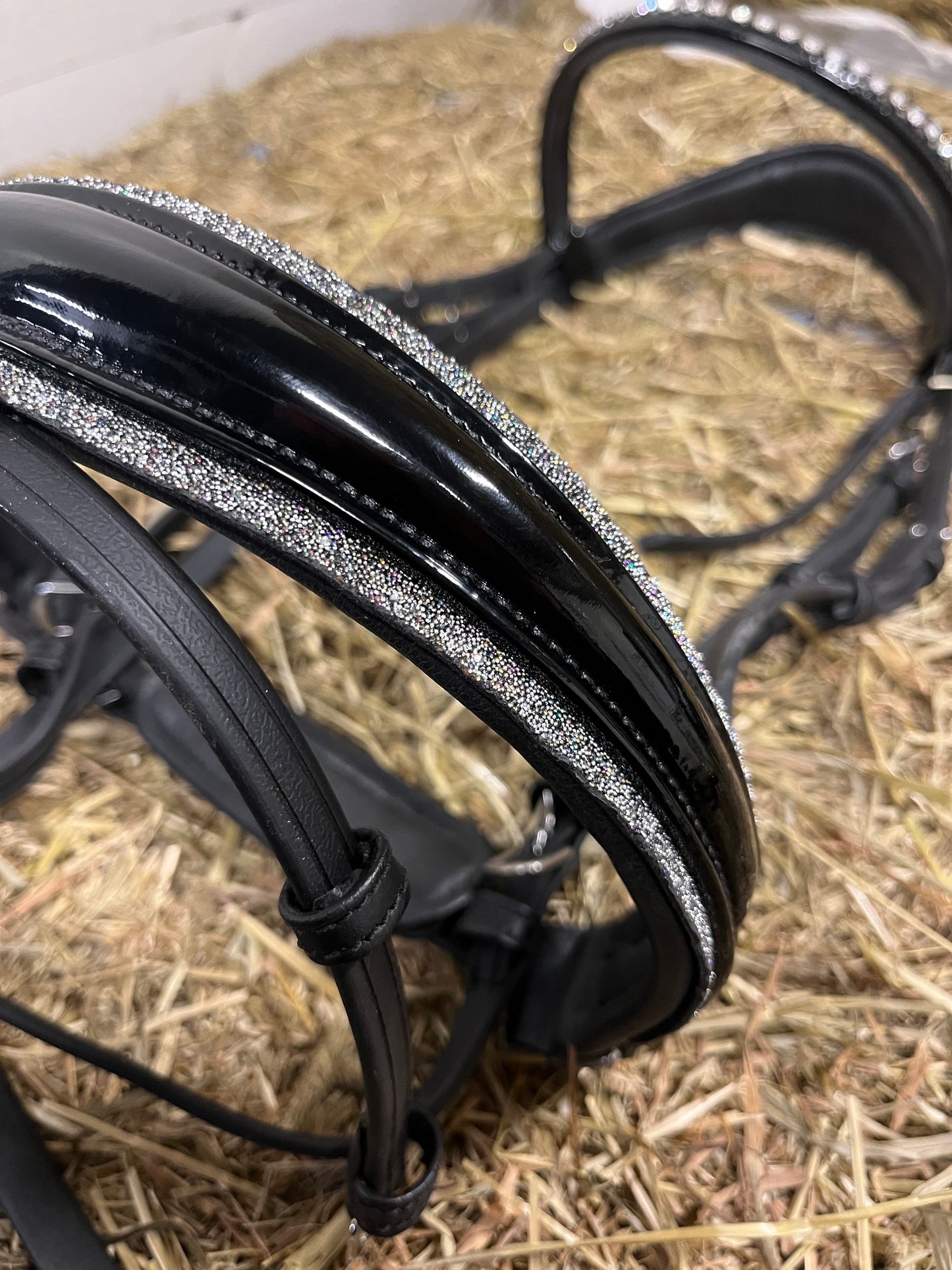 VE Dressage Bridle Classic Glitter